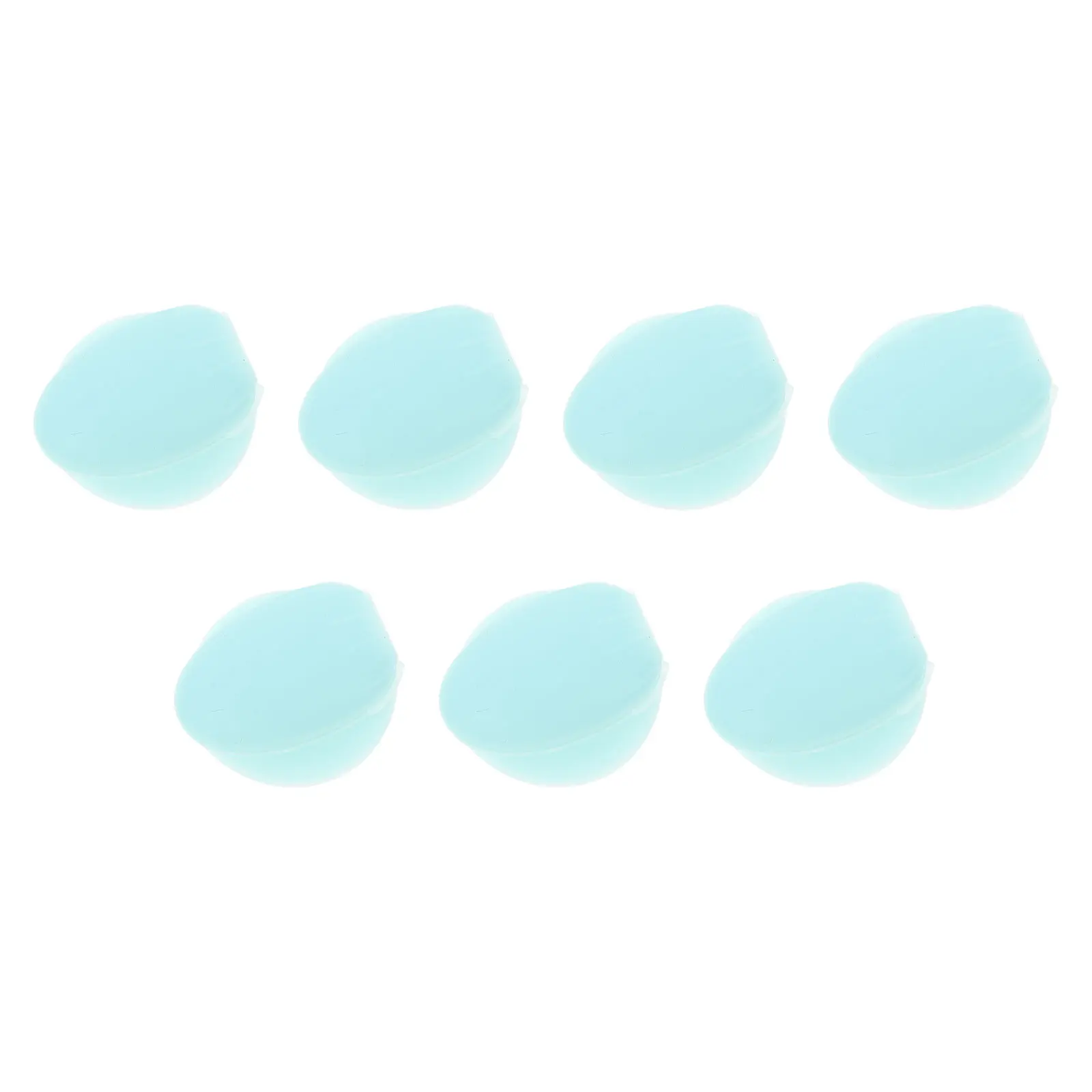 10 pçs escova de maquiagem cabeça capa silicone lábio escova protetor com base de sucção tampa de armazenamento de viagem reutilizável flexível anti-dentalidade