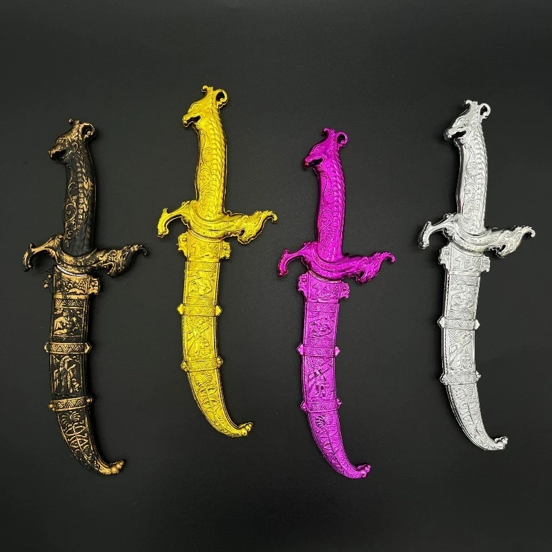 31,5 cm/12,4 in Kunststoff Kirin Messer Mit Scheide Modell Cosplay Waffen Display Urlaub Peripheriegeräte Halloween Dekoration Requisiten Geschenk