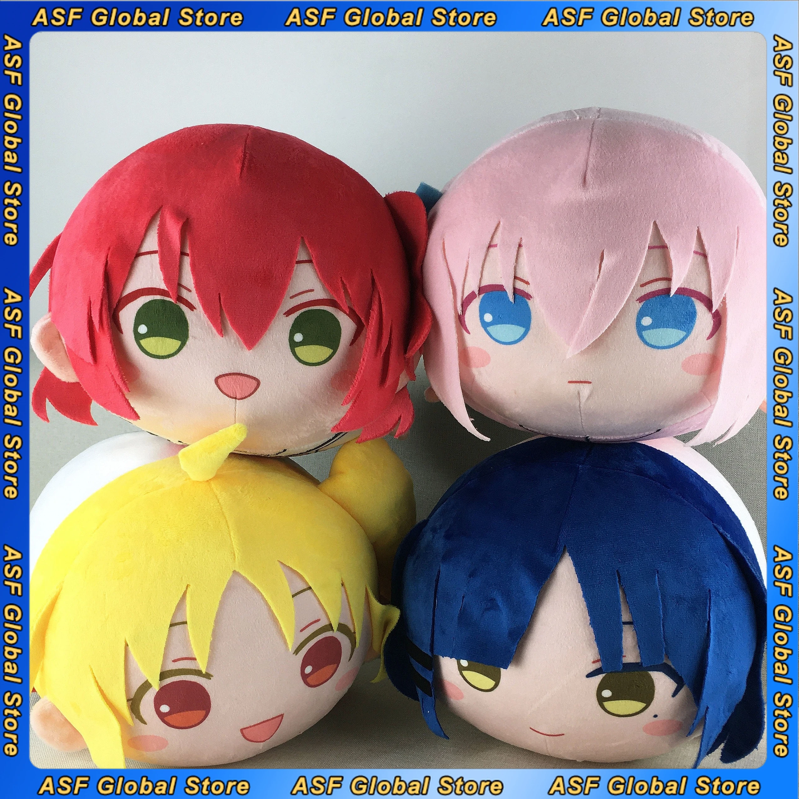 

Bocchi The Rock Gotoh Hitori Ijichi Nijika Kita Ikuyo Yamada Ryo Anime Figre Surroundings Plush Cute and Soft Kids Gifts Toys