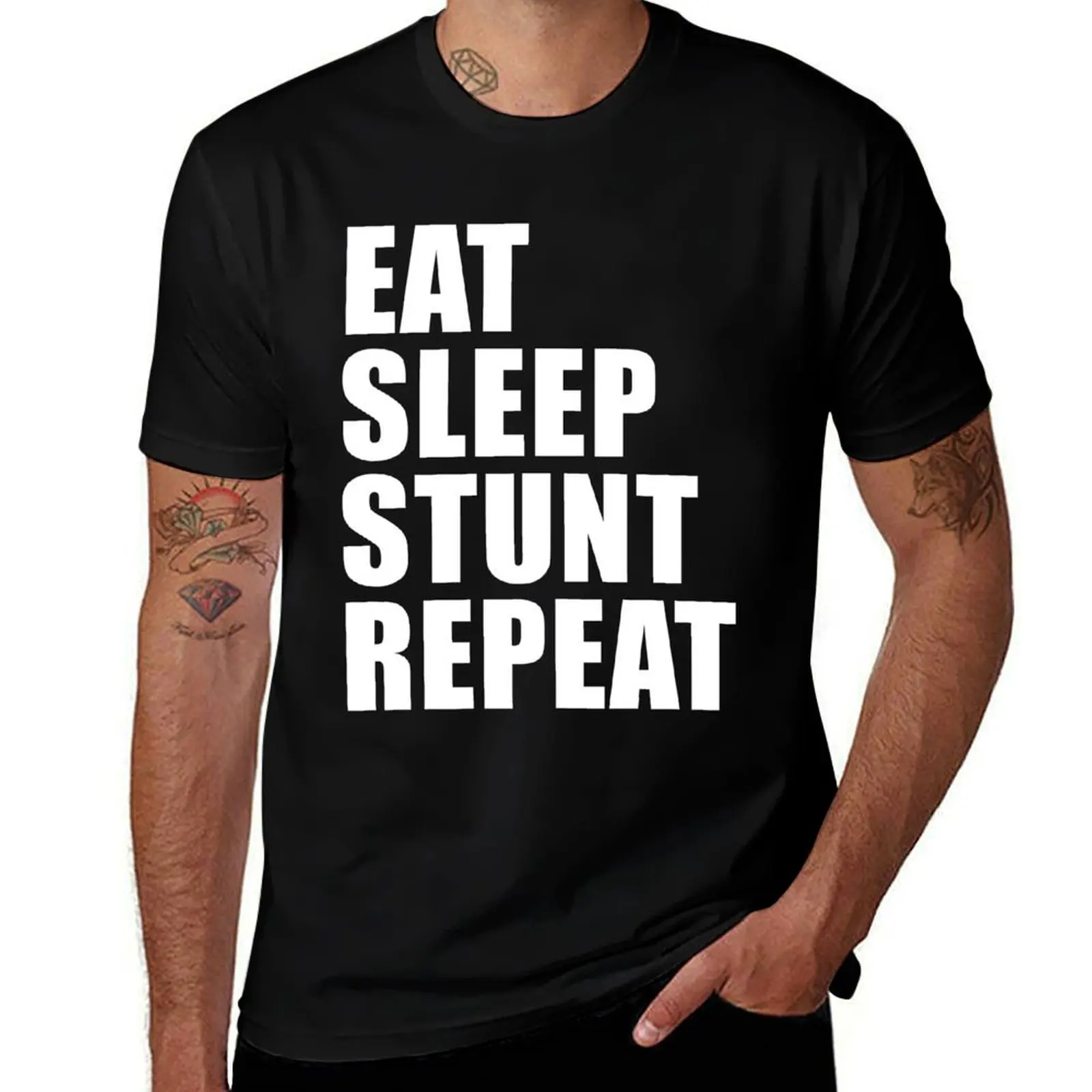 

Eat men t man t shirts t Stunt Sleep man T-Shirt g shirt shirts designer for cotton T-Shirt Repeat