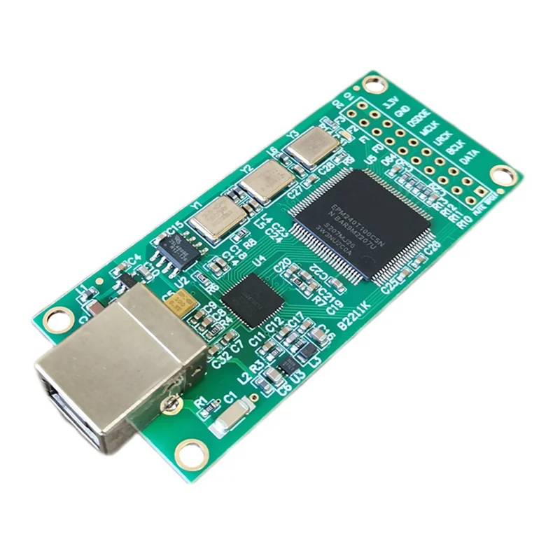 

Solid XU208 USB Digital Interface Module XU208 USB Audio Interface Module USB To I2S/IIS Stepper Card DSD256/PCM384 Easy To Use