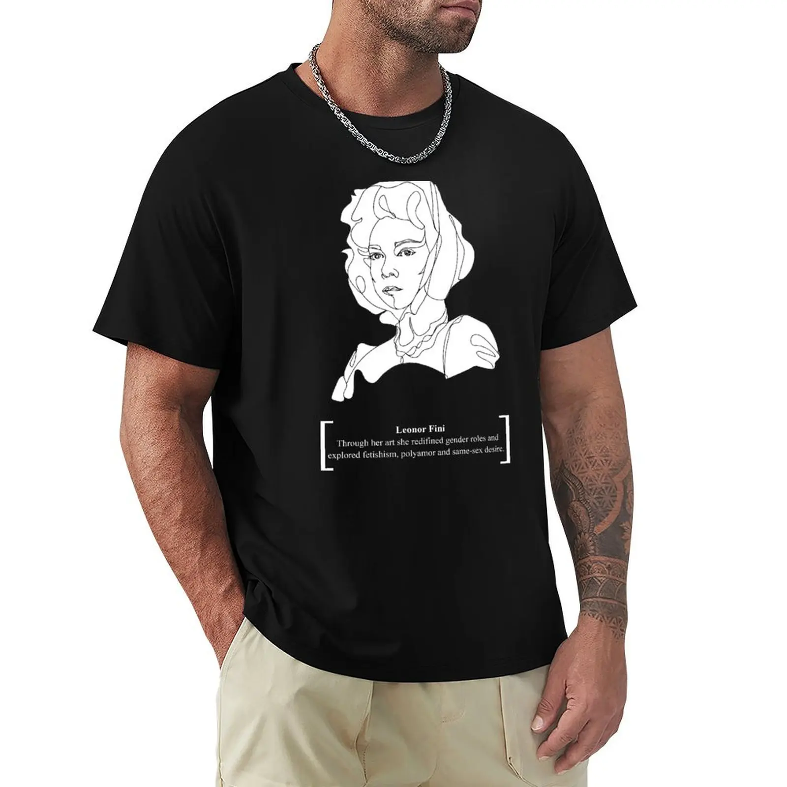 Leonor Fini T-Shirt Christmas Casual Short Sleeve Top