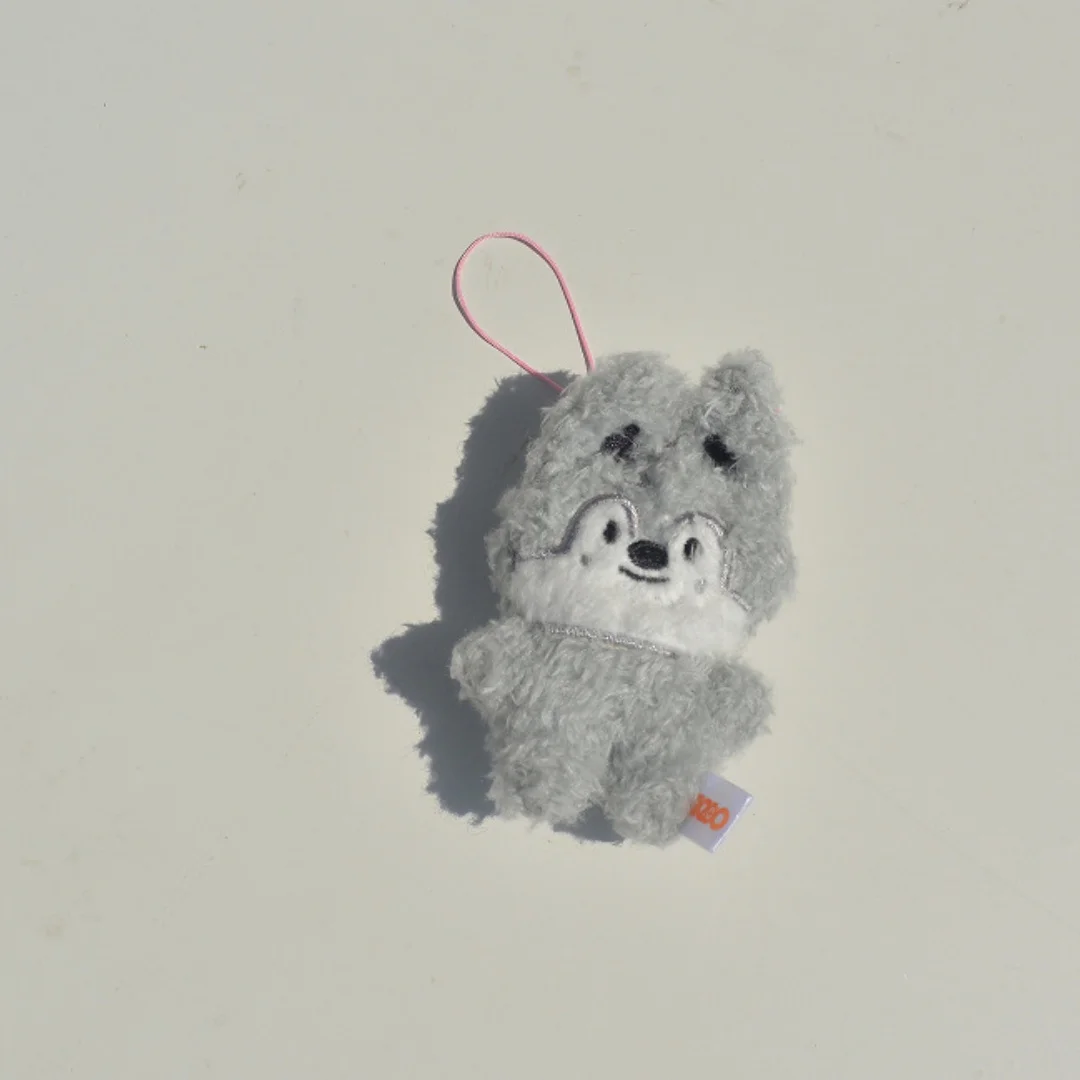 Kpop Mini-Plüsch-Schlüsselanhänger, neu, 5 cm, Plüsch-Cartoon, niedliches Kindergeburtstagsspielzeug