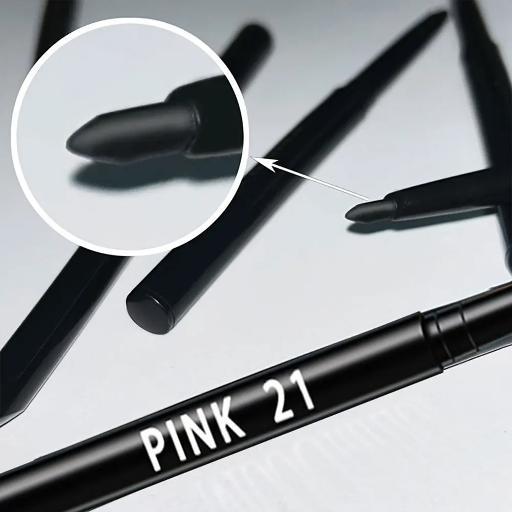 5Pcs Black Eyeliner Pencil Set - Waterproof, Long-Wearing, Easy Twist-up Application for Perfect Eye Makeup