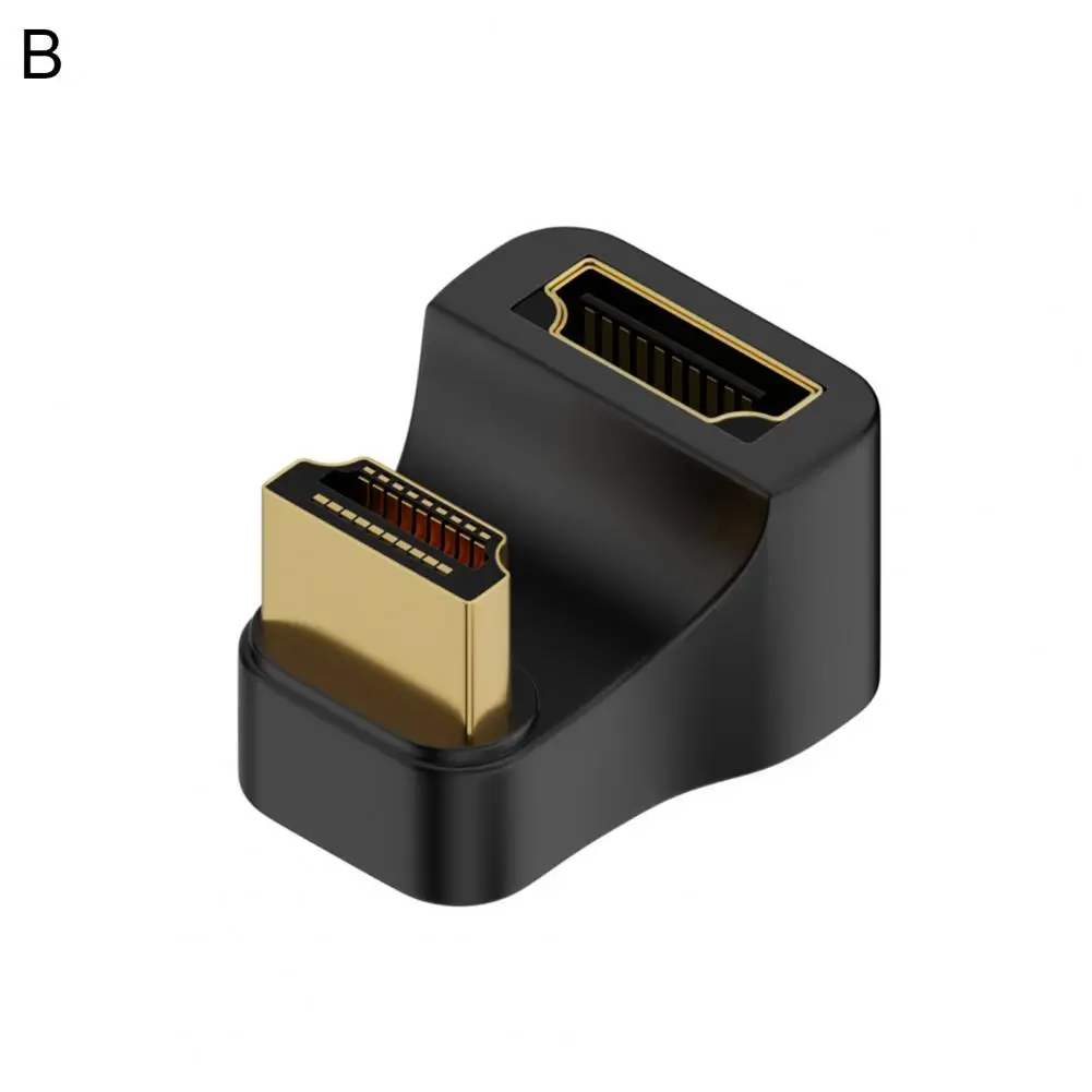 Adattatore da maschio a femmina compatibile Hdmi Ultra-trasparente 8k con indicatore luminoso supporto Uhs2.1 4k compatibile con Hdmi 2.1 femmina