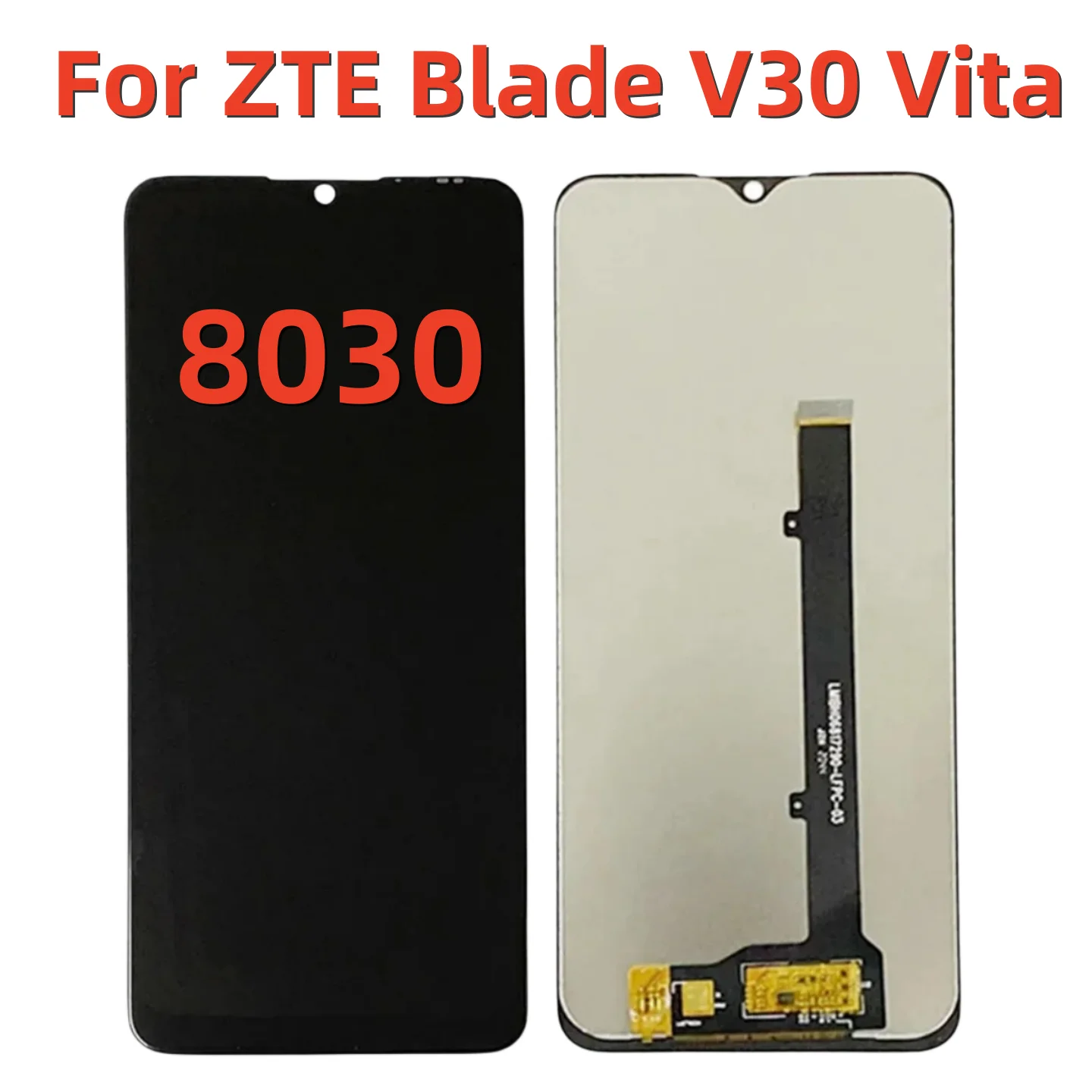 

Tested Well For ZTE Blade V30 Vita 8030 LCD Display Touch Screen Digitizer Replacement 6.2-Inch For ZTE 8030 LCD Screen + Glue