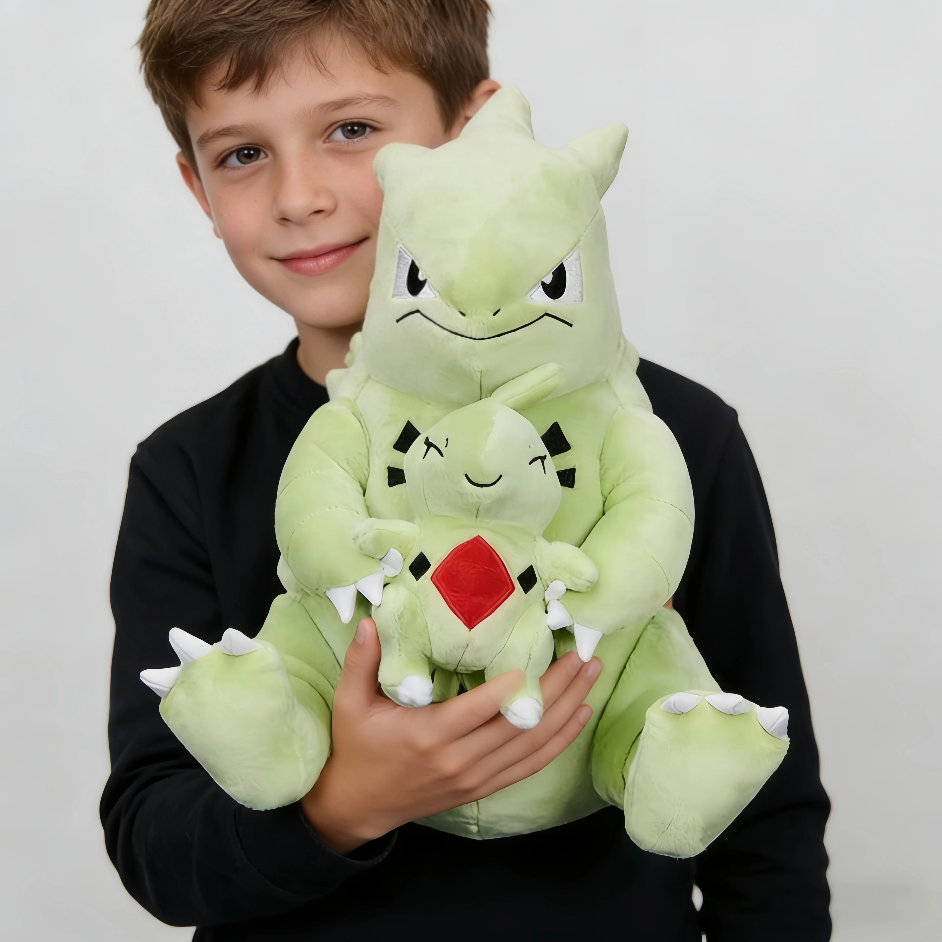 

Плюшевые игрушки Покемон: Пикачу, Чаризард, Драгонайт с Дратини, Тиранитар с Ларвитаром. Аниме-игрушки.