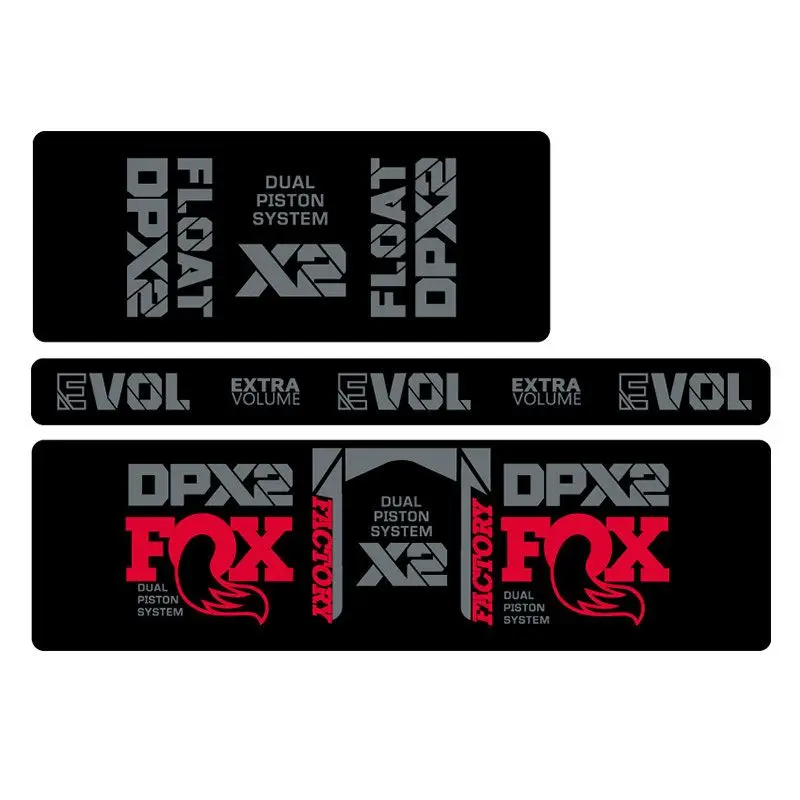 

2021 Fox Float DPX2 Mountain Bike Rear Shock Mount Sticker for Bicycles AM Soft Tail Rear Suspension Mountainbike Accessoires