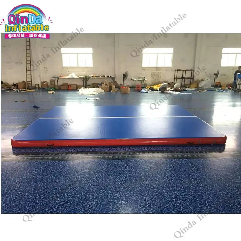 

Надувной коврик для спортзала, домашняя гимнастика, акробатический надувной коврик для роликовой дорожки, 5 м, гимнастический надувной коврик с насосом