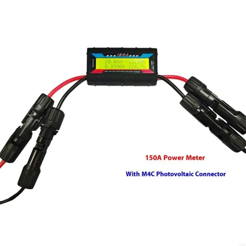 Tall Accuracy 50A 200A Photovoltaic Power Meter Inspector With LCD Display For Renewable Power Arrangements