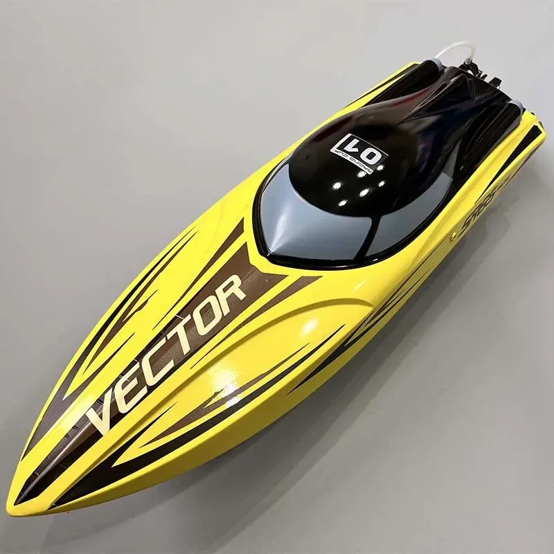 RC Speedboat Model Professional High-speed Water-cooled Remote Control Ship Model Finished Model Toy Gift Large Size