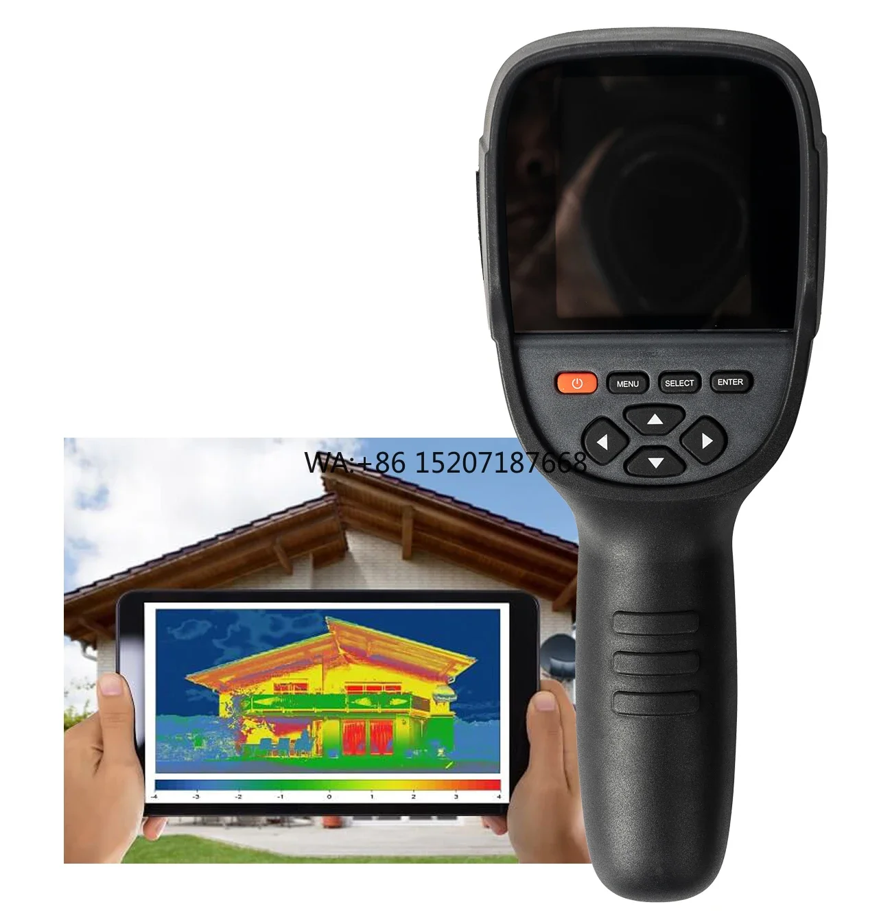 

Hti 18+ Infrared Temperature Sensor 256 Thermal Defined Imaging Camara Termografica
