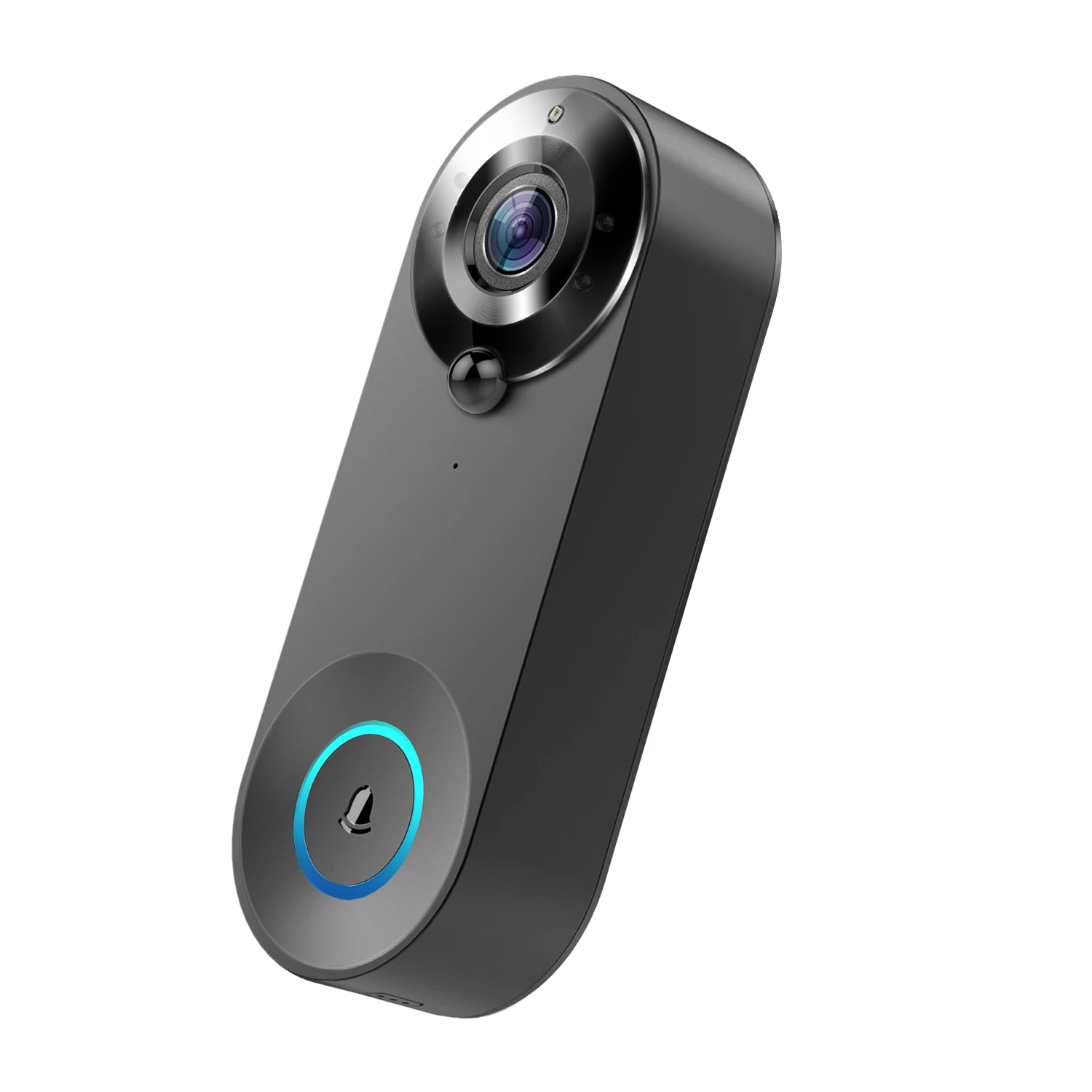 2MP 1080P Tuya APP Wireless WIFI Doorbell Low Comsunption Battery Power Video Door Phone Visual Peephole Viewer