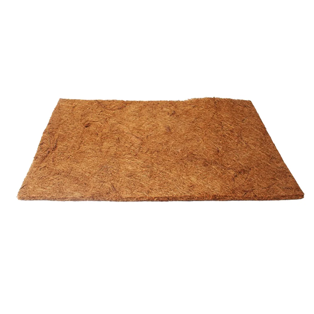 

2 Pcs Coconut Fiber Liner Thick Reptile Bedding Terrarium Supplies Gecko Mattress Toppers Climb Product Easy Clean Soft Cushion