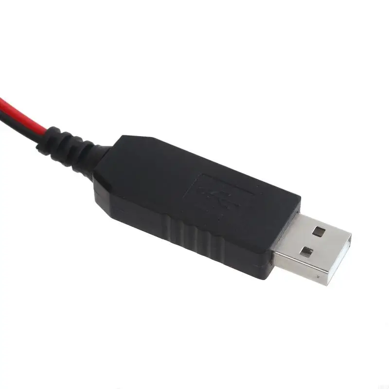 10CD USB إلى 3V CR2032 سلك طاقة سلك الشحن مع محول Type-C لجهاز خلية العملات المعدنية