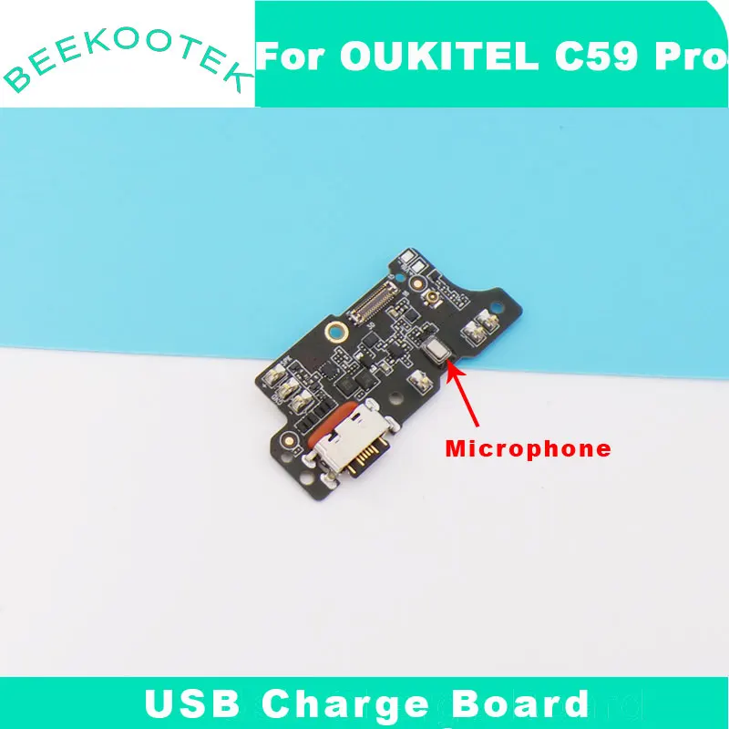 New Original Oukitel C53 C59 Pro USB Board Base Charging Charge Port Board With Mic For OUKITEL C59 Pro Smart Phone