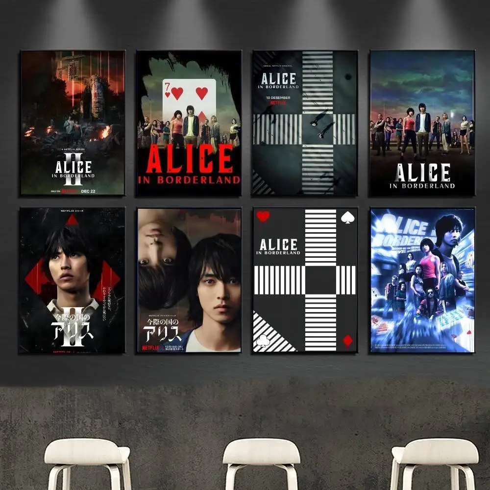 Alice In Borderland Poster Picture Canvas Painting Wall Art Home Decoration Print For Living Room Decor