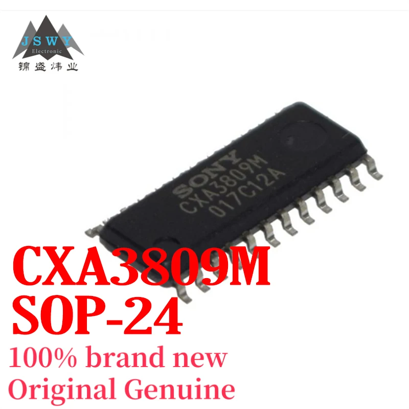 (2/30 قطعة) CXA3809M CXA3809 SOP24 الدوائر المتكاملة IC العلامة التجارية الجديدة أصيلة الأسهم الكبيرة الالكترونيات شحن مجاني