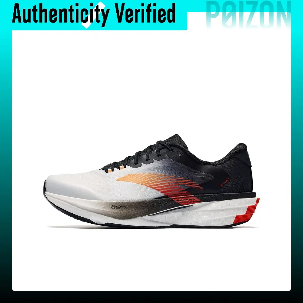 ANTA Rocket 8pro Running Shoes Men's Low-top Papyrus White/Basic Black 112645585-2