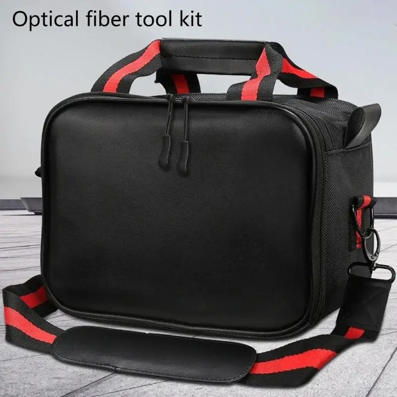 D08B Waterproof Wear Resistant Fiber Optical Tool Bag with Essential Tools for Efficient Networking Installation Maintenance
