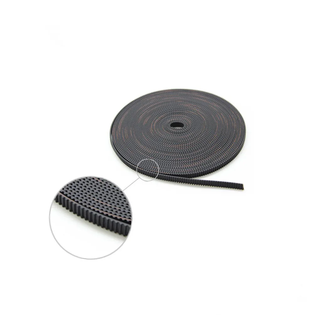 GT2 Timing Belt 5M Length 6mm Width High-Performance Round Tooth Profile for 3D Printers and CNC Machines