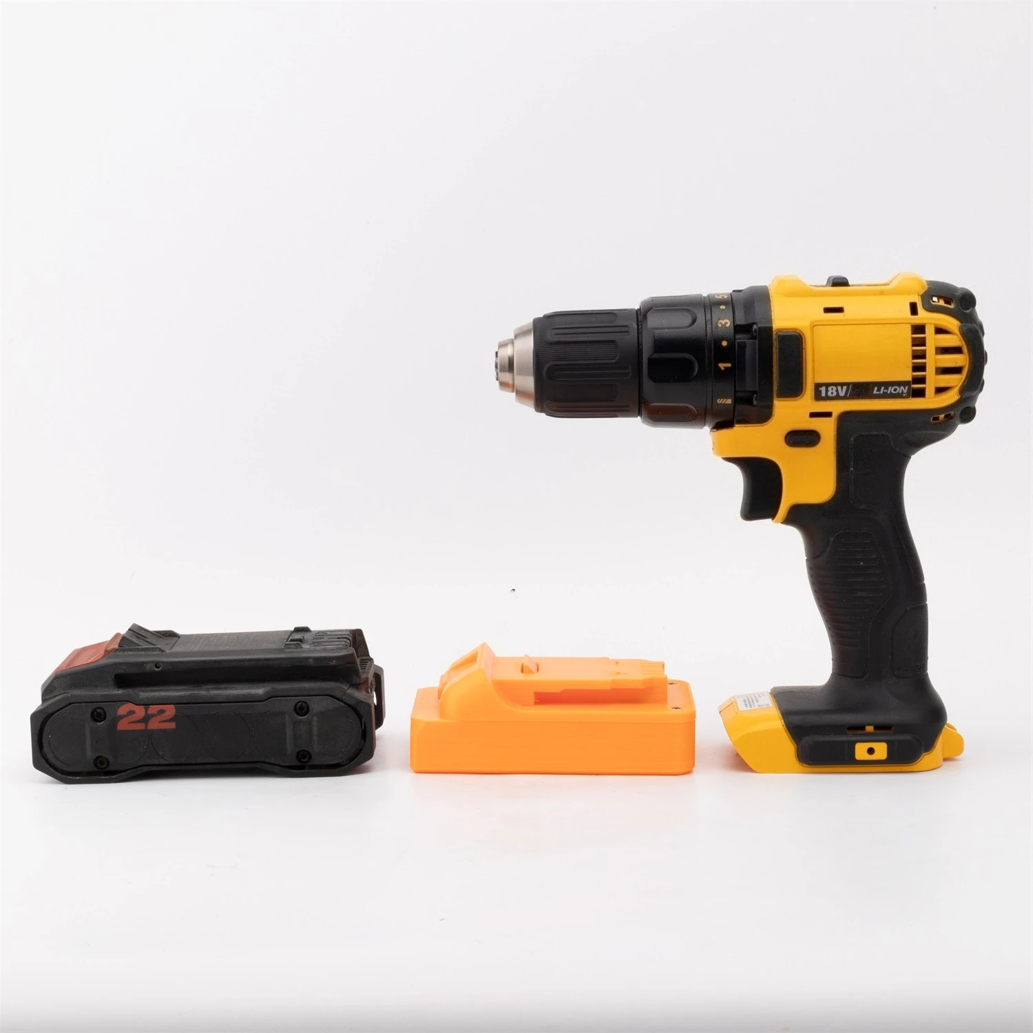 For New Hilti 22V Nuron Li-ion Battery Convert To DeWalt 20V Battery Wireless Electric Screwdriver Power Tool Converter