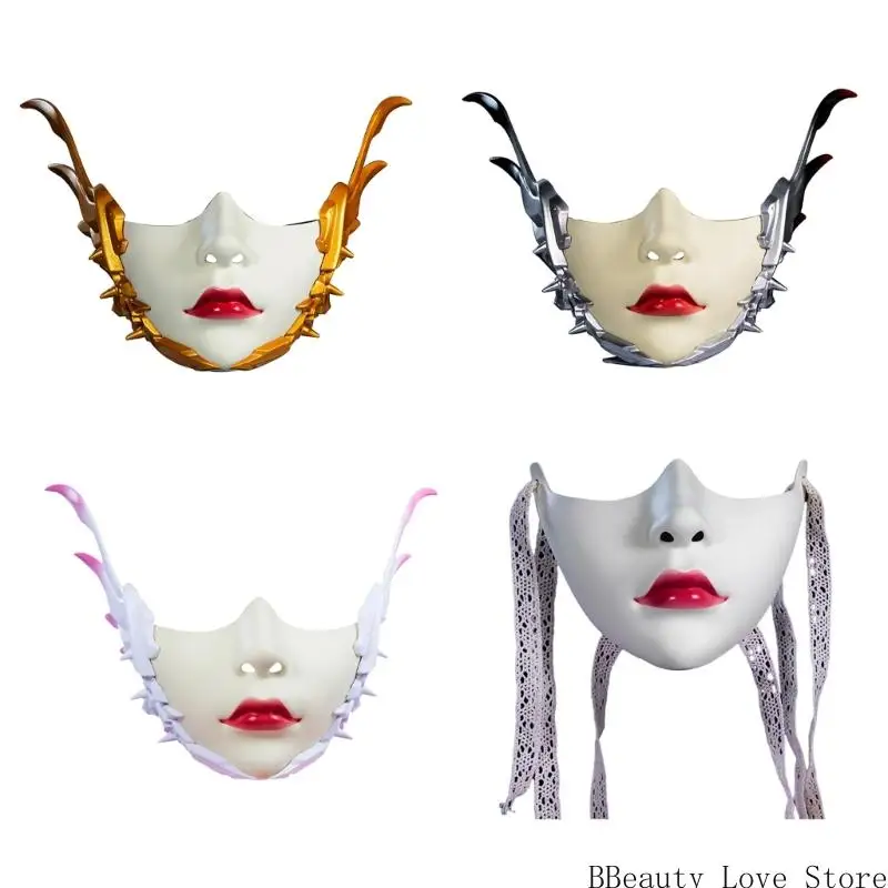 

Winged Masquerade Mask Mechanical Mask Half Face Mask For Women Men Halloween Cosplay Masquerade Costume Accessories