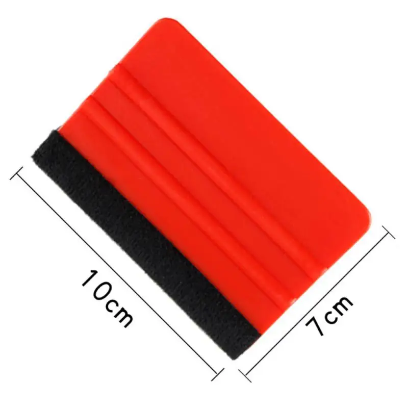 Car Vinyl Wrap Film Squeegee Scraper Foil Wrapping Suede Felt Scraper Auto Car Styling Sticker Window Tint Tools Cleaning