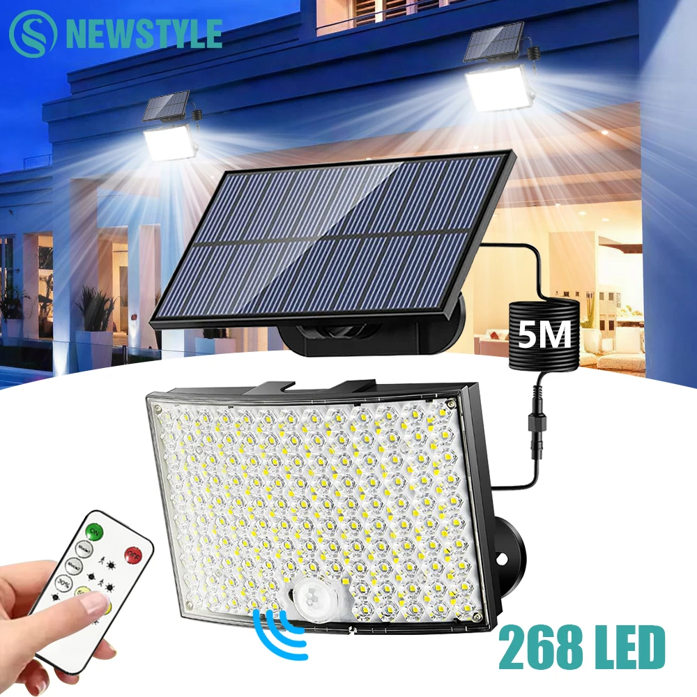 268LED Solar Powere…
