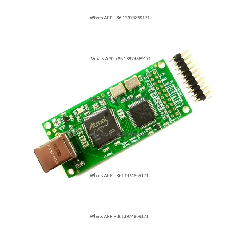 DLHiFi Amanero Combo 384 USB to I2S Digital Interface Refer to Amanero usb IIS Support DSD512 32bit Output for amplifier Decoder