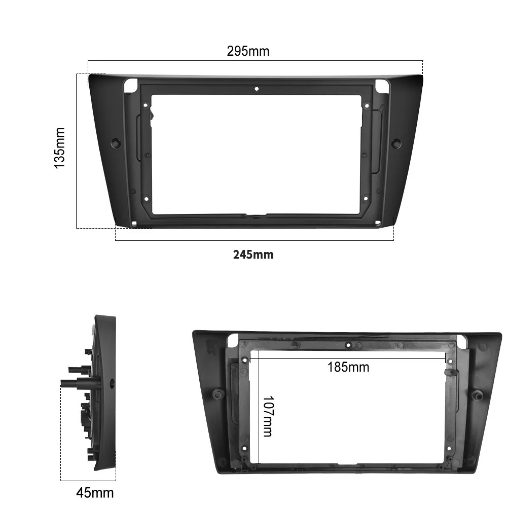 Reproductor Multimedia con pantalla táctil para coche, Radio Estéreo inalámbrica con Android, Apple Carplay, para BMW Serie 3, E90, E91E92, E93, años 2005 a 2013