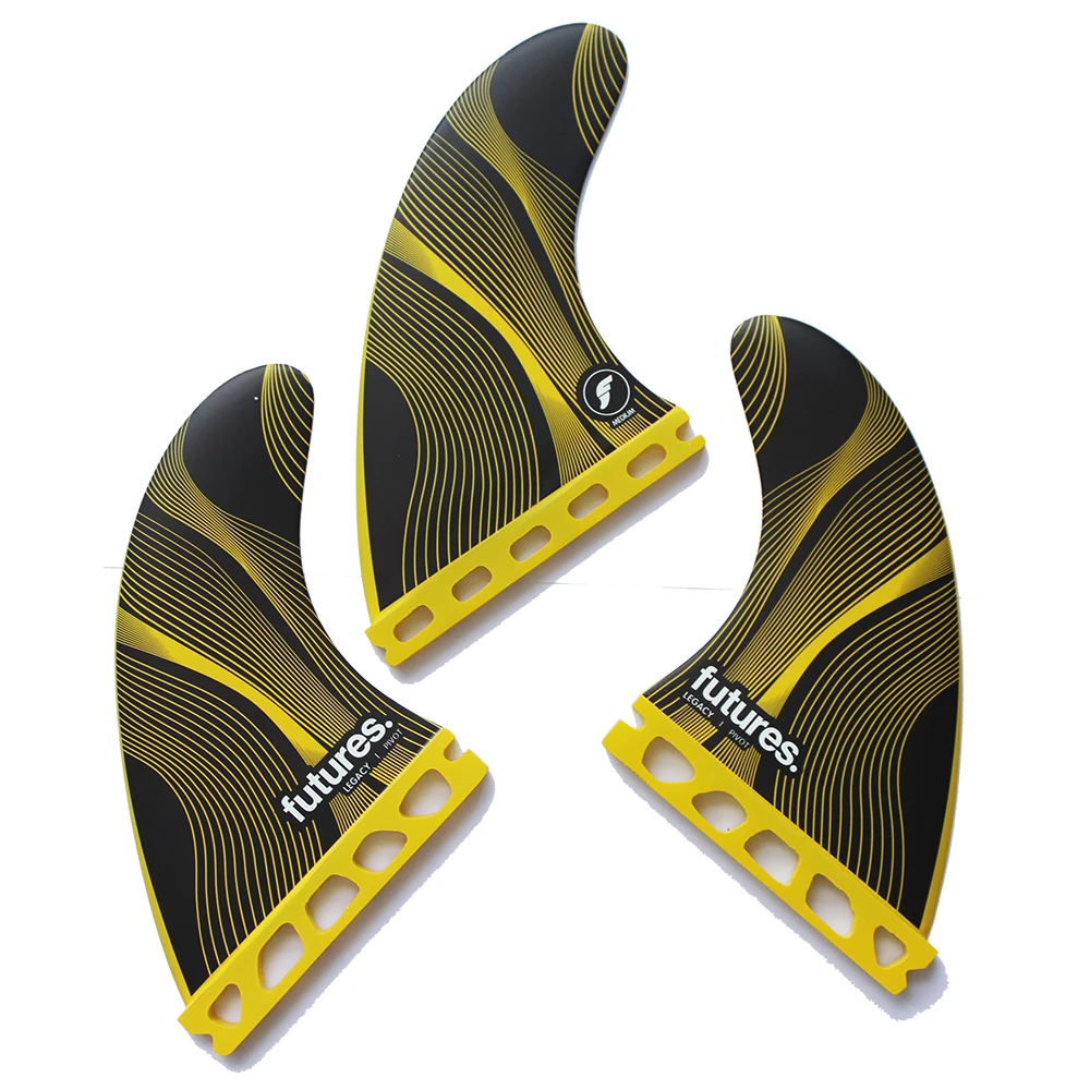 P6 Legacy Series Thruster Fins Surfboard Fins