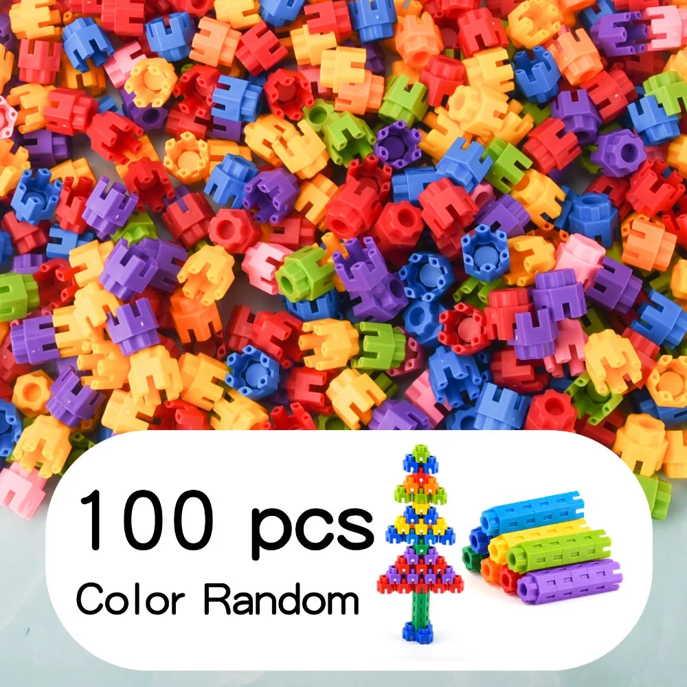 Colorful Hexagon Building Blocks Interlocking Structure Hexagonal Shape Interlocking Building Blocks Smooth Rounded Edges