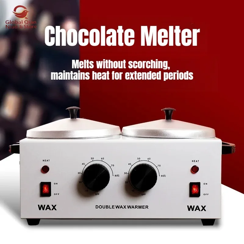 Electric Chocolate Melter with Heating, Butter & Chocolate Pot, Constant-temperature Melting Furnace for DIY Baking