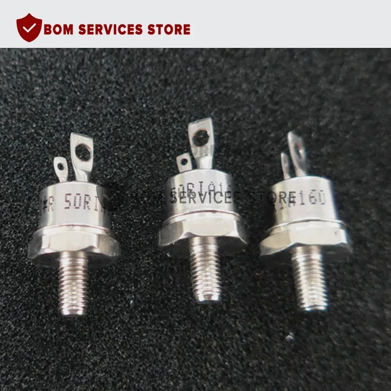 5PCS/LOT 50RIA120 50RIA140 50RIA160 50RIA60 50RIA40 50RIA80 50RIA10  100% NEW ORIGINAL SPIRAL THYRISTOR SCR POWER DIODE MODULE