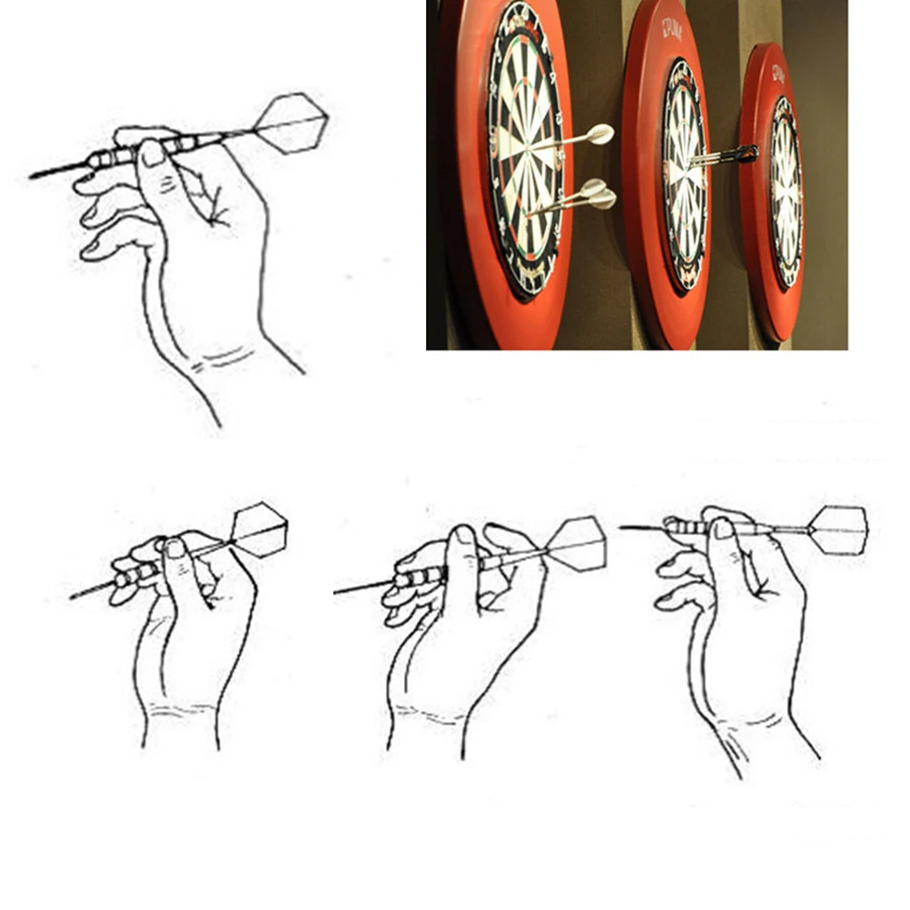 

1 Set Copper Kit Professional Needle Tipped Safe Flights Game Supplie for Dartboard