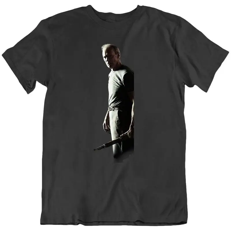 Clint Eastwood, Gran Torino, Movie Gun Military Classic T Shirt Tee Gift New