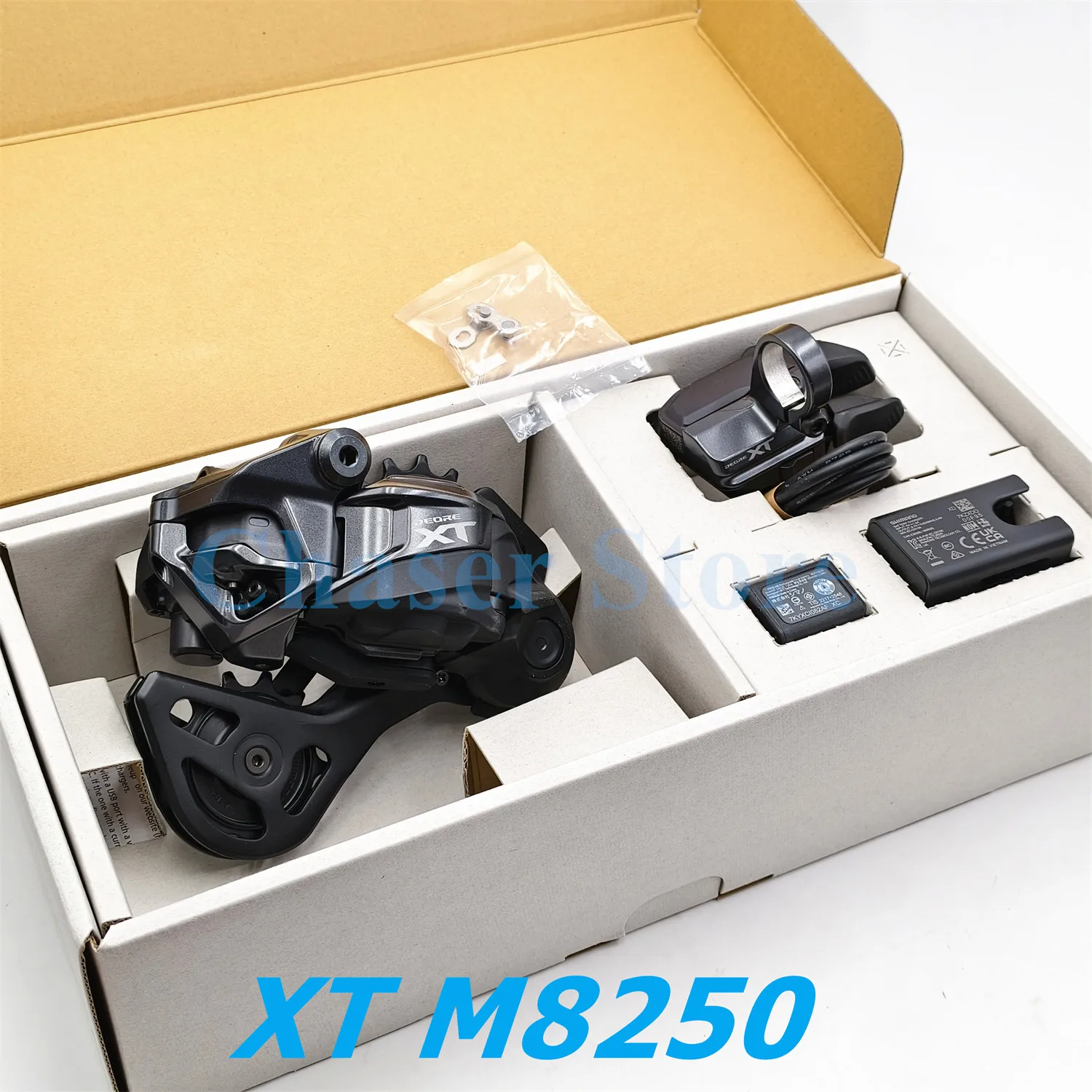 SHIMANO XT DI2 M8250 Комплект SW-M8250-R Переключатель передач RD-M8250-GS Задний переключатель CS-M8200 SHIMANO XT DI2 M8250 Комплект SW-M8250-R Переключатель передач RD-M8250-GS Задний переключатель CS-M8200