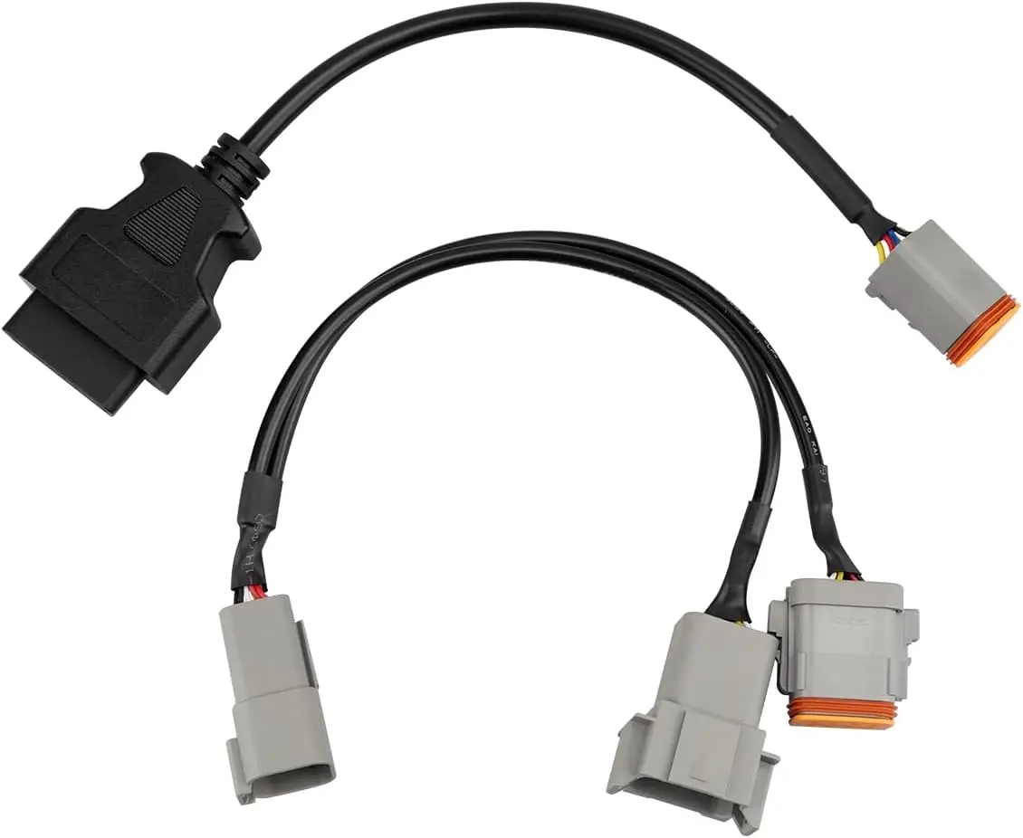 

OBD2 Marine Diagnostic Adapter Cable for Volvo Vocom Vodia, 6+8 Pin, Replacement for 21EN-32360 21EN-32380