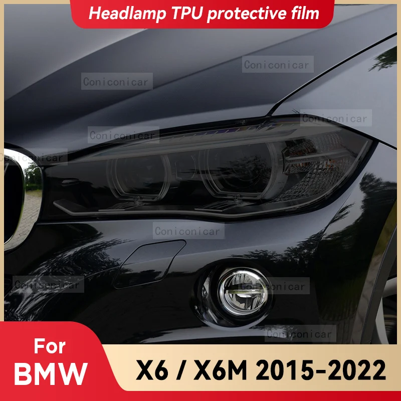 

Для BMW X6 F16 F86 X6 M F96 2015-2022, автомобильная фара, черный цвет, цвет заднего вида, аксессуары для замены цвета