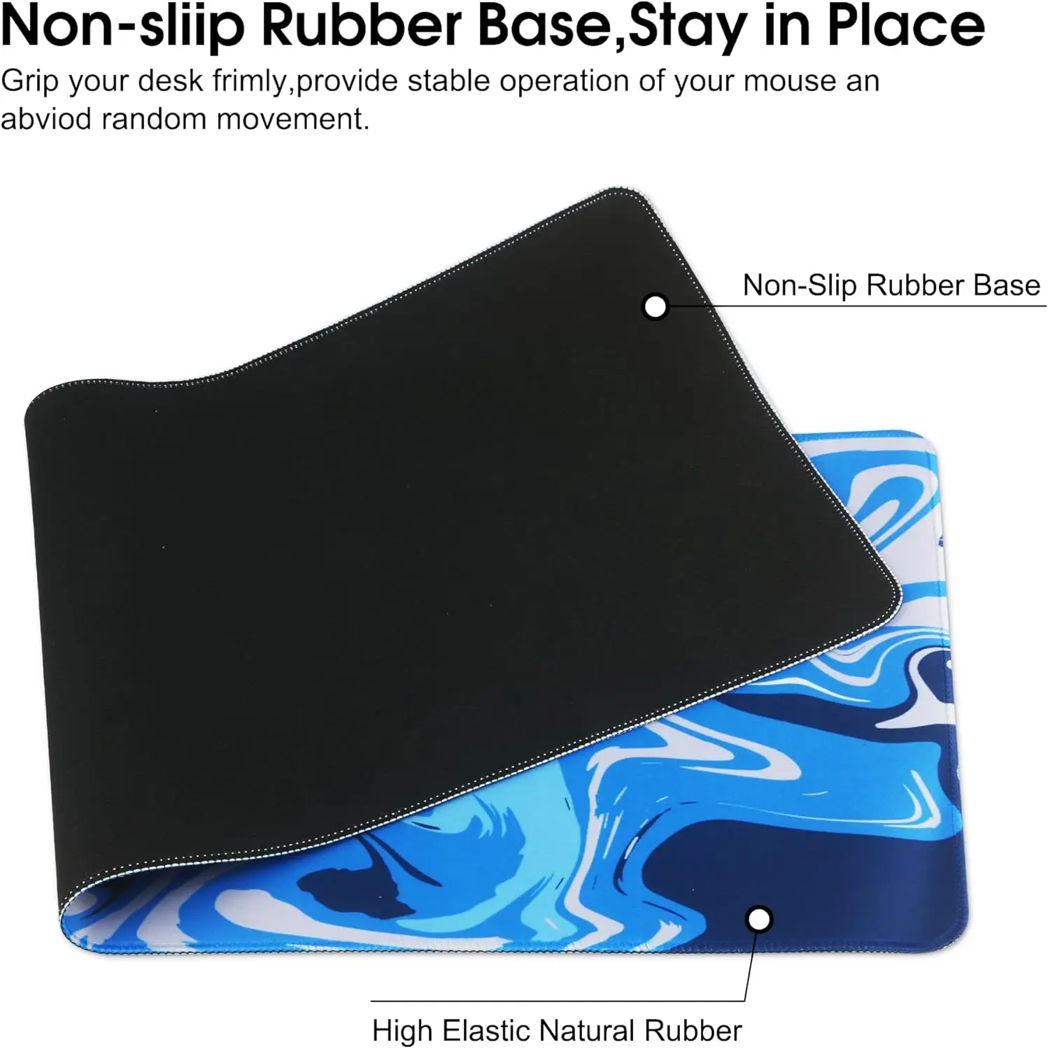 Gaming Mouse Pad Extra Large Computer Keyboard Mouse Mat Desk Pad Soft Surface  Anti-Slip Soft Cloth XXL Mouse Pad 900x400x3MM