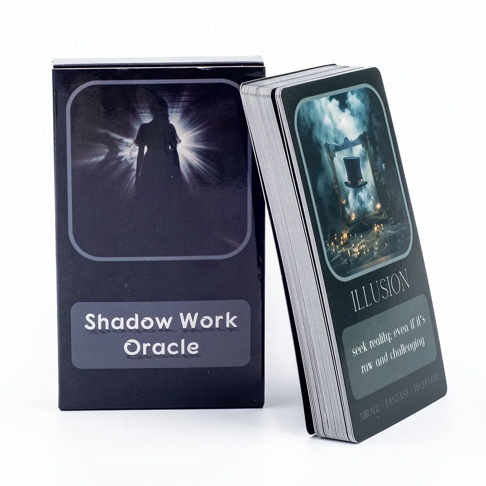 

Колода карт Shadow Work Oracle 33, аксессуары для настольных игр для развлечений и гадания