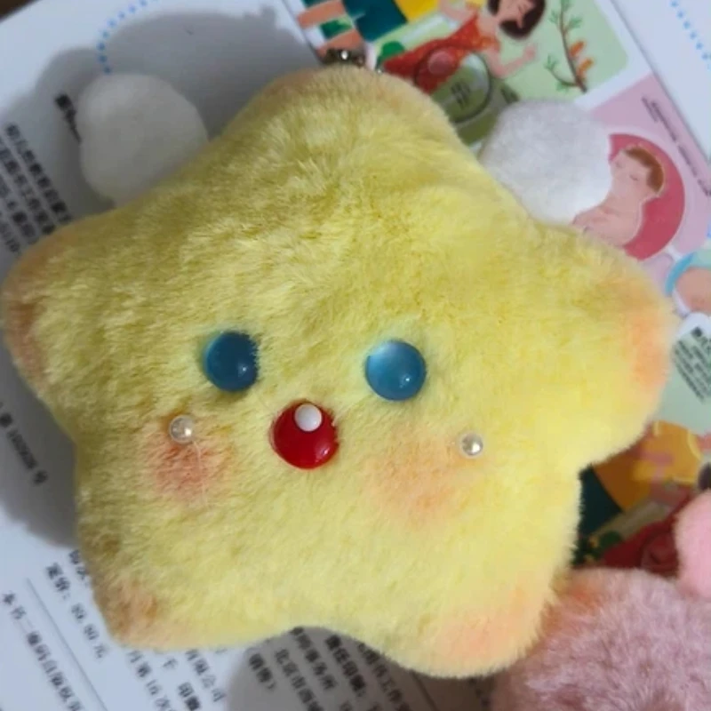 ตุ๊กตาขนนุ่มรูปดาวนางฟ้าใหม่ ตุ๊กตาขนนุ่มแบบสะพายหลัง พวงกุญแจตุ๊กตาส่งเสียง ตุ๊กตาแฟชั่น ของเล่นตุ๊กตาขนาดเล็ก ของขวัญ