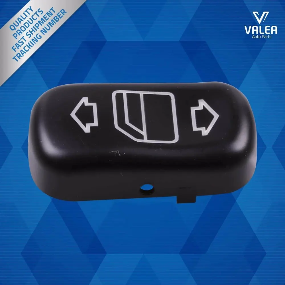 Mercedes W202 W210 W140 Round Edge Glass Button Cover