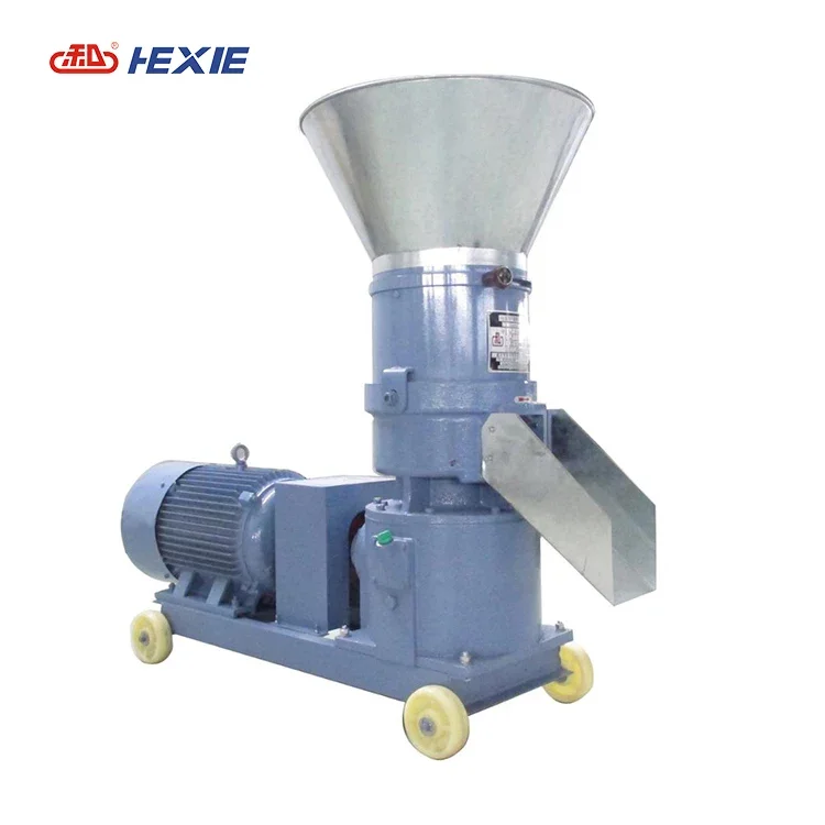 200-500kg/h hot sale small farms animal pellet food granulator price with 3 phase 380V