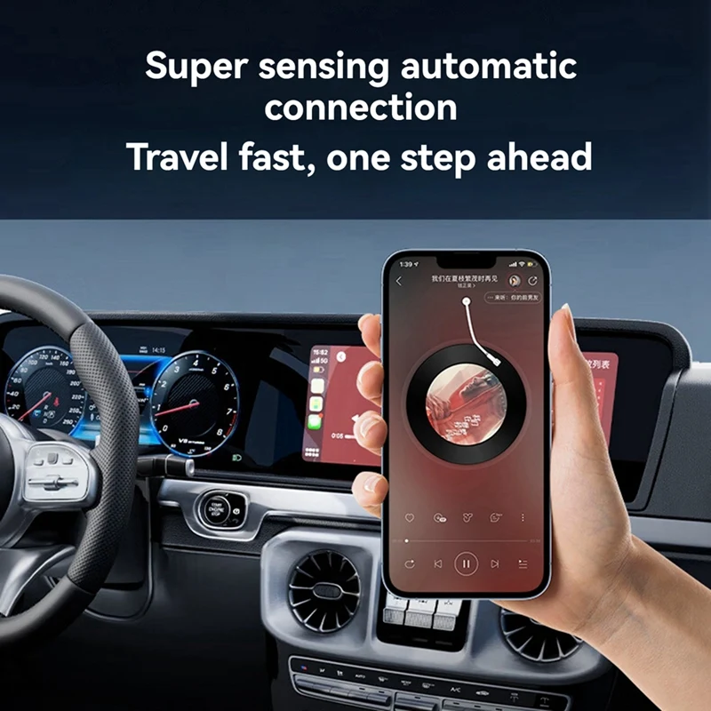 Adaptateur Carplay Box filaire vers Carplay sans fil, adaptateur automatique automatique intelligent, Android