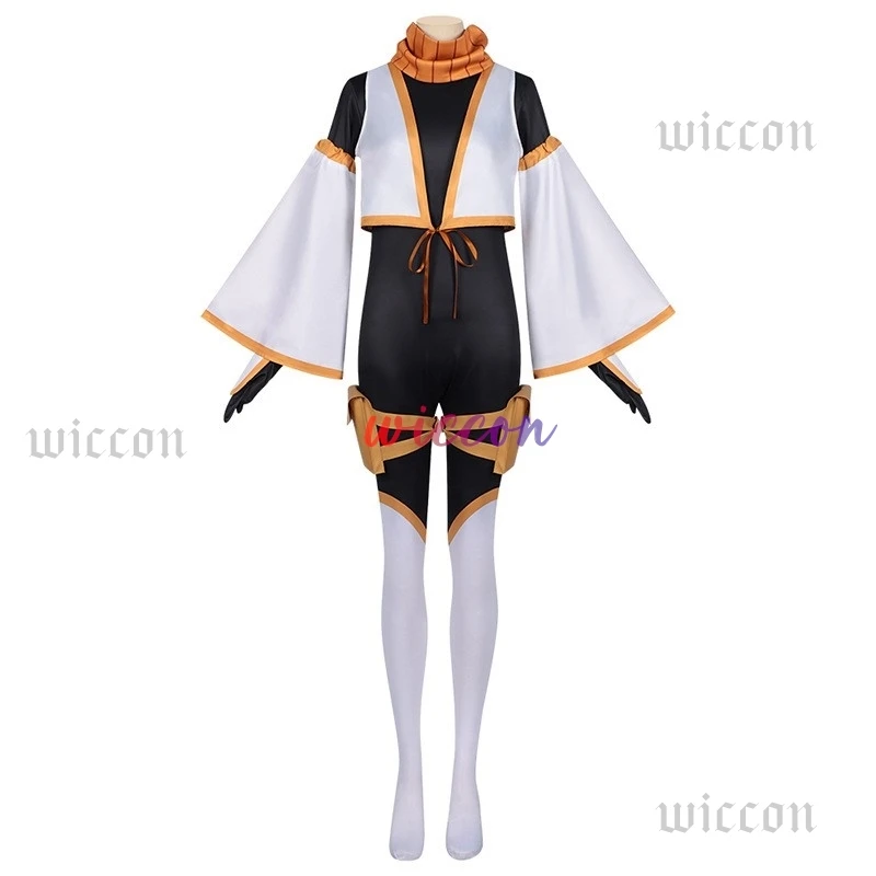 Kanae Natsumi Cosplay Costume Jumpsuit Anime I'm Living with An Otaku NEET Kunoichi Headwear Halloween Party Women Girls Props