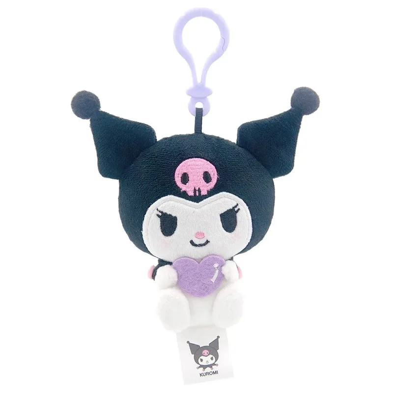 Sanrio Hello Kitty Kuromi mélodie Pachacoo cannelle jouets en peluche pendentif mignon jouets en peluche porte-clés Anime porte-clés cadeau d'anniversaire