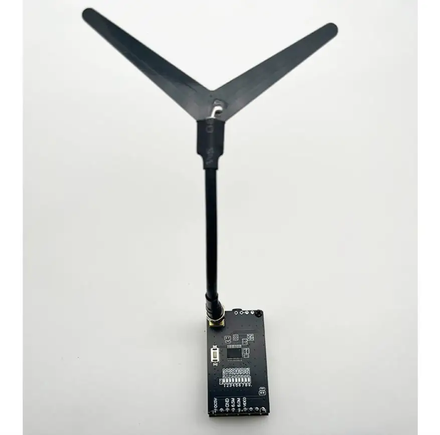 1.2G 1.2 جيجا هرتز 1 واط 1.6 واط 2 واط 25 ميجا واط/2000 ميجا واط VTX وحدة إرسال الفيديو القابلة للتحويل ث/1.2G 8Ch VRX لطائرة سباق طويلة المدى بدون طيار FPV #1