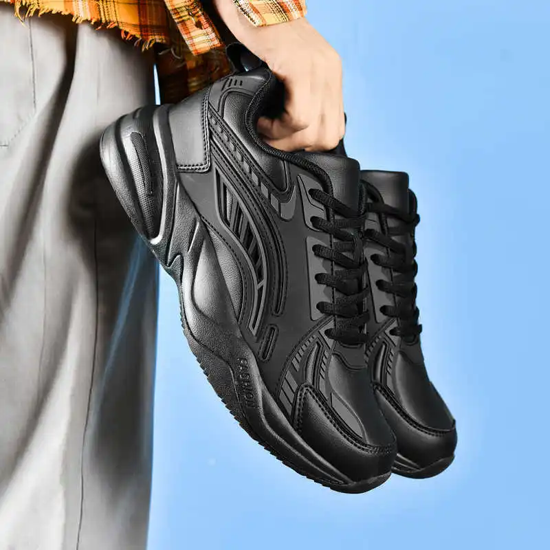 

Rubber Sole 46 Sneakers For Guys Walking Green Loafers Men's Shoes 50-51 Size Sport Best League New Style Styling Luxo